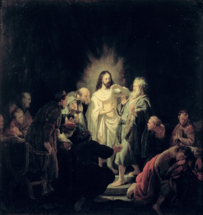 セントトーマスの信じられないほど 作： Rembrandt van Rijn